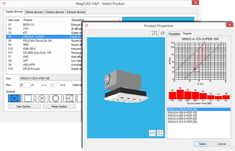 screenshot of MagiCAD Software
